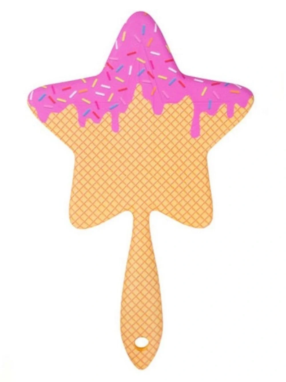 Jeffree Star | Ice Cream🍦Cone Soft Touch Mirror | NiB rare limited edition